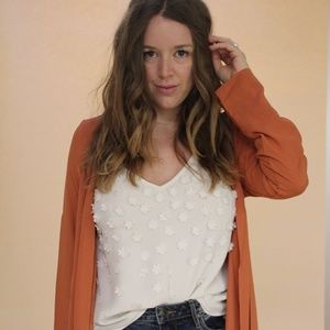 The most adorable light weight open jacket